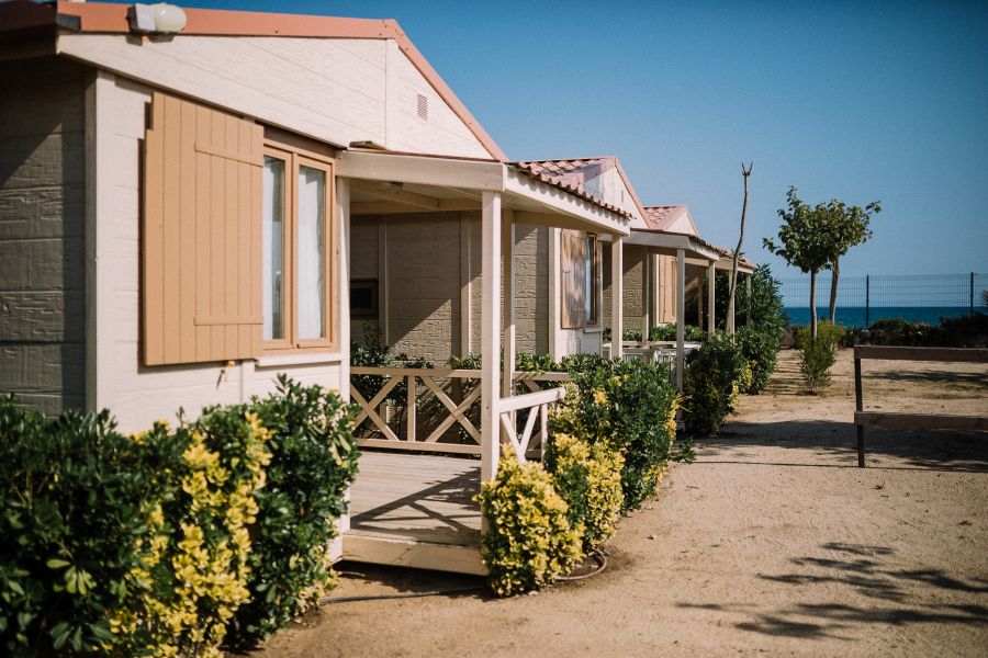 Camping Caballo de Mar Relax Beach zona exterior Bungalow per parelles a la platja