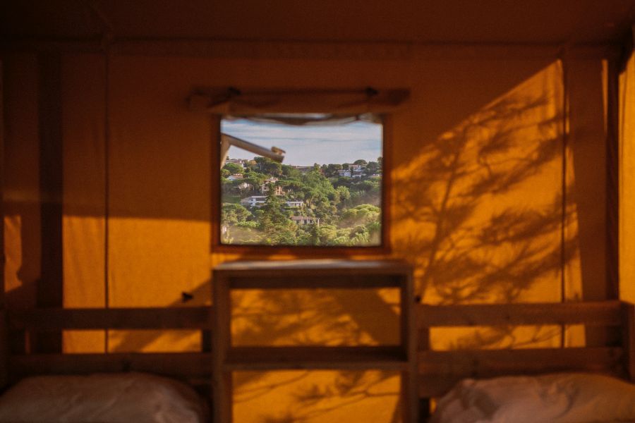 Cala Gogo Safari Habitacion individuales Glamping con Vistas al Mar en Girona