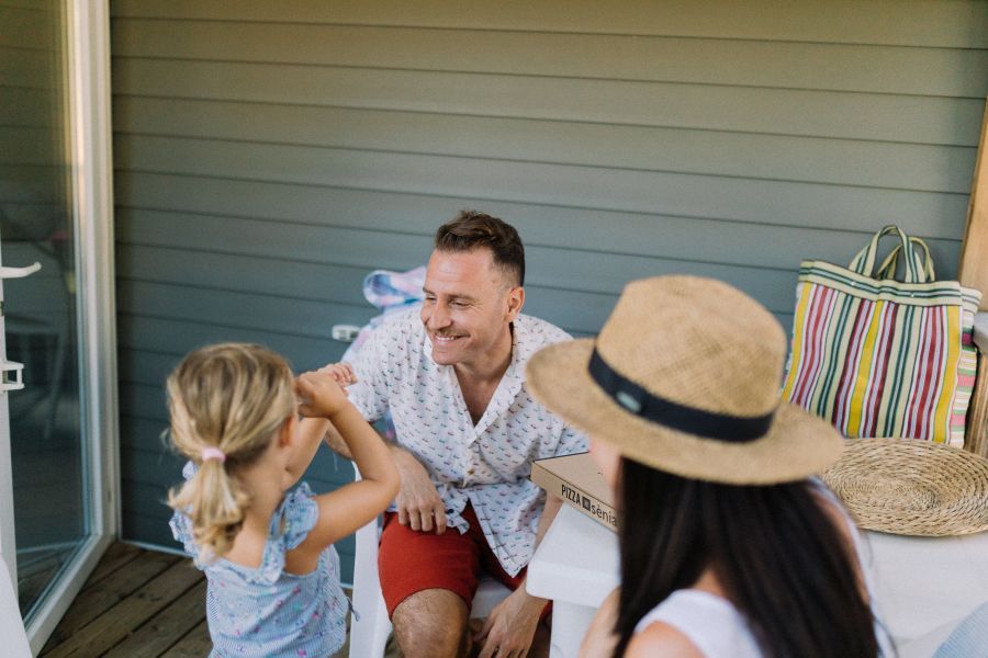 1 Cala Canyelles - Garbi- terraza de Mobil Home en la naturaleza