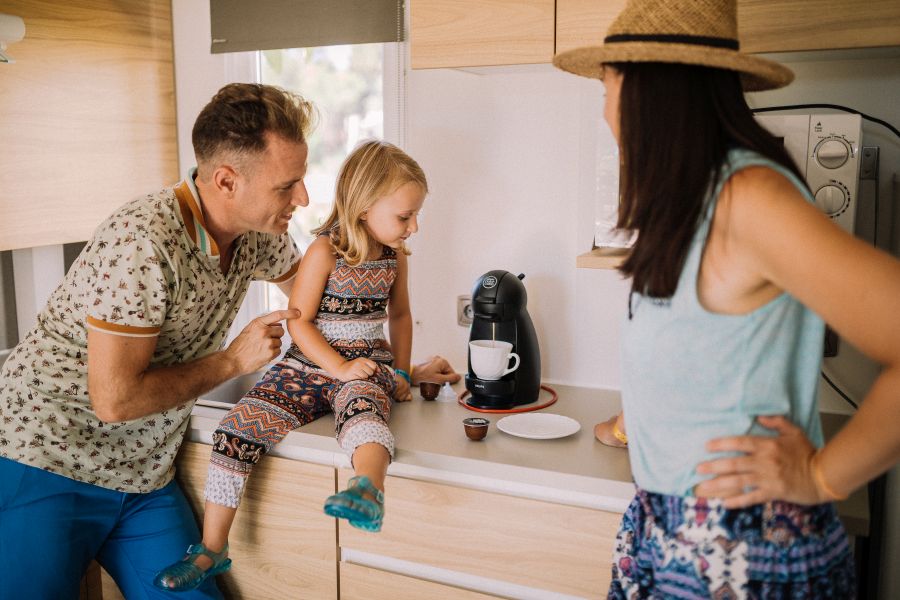 Cala Gogo Mistral Plus Mobil Home sur la plage pour les familles