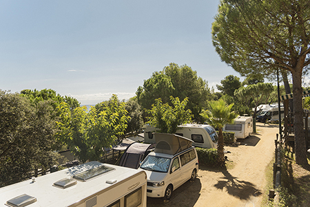 Parcela caravana Confort Playa