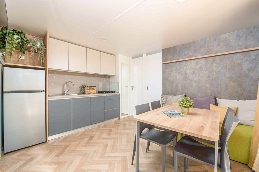 Mobile Home Comfort Split Eetkamer Keuken