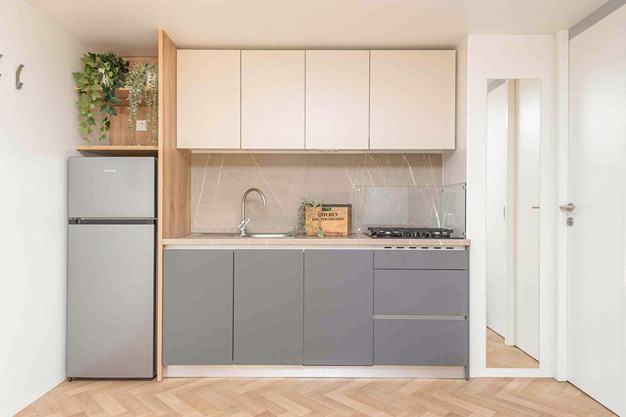 Mobile Home Comfort Split Keuken