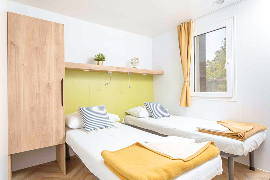 Mobile Home Comfort Split 2 individuele bedden