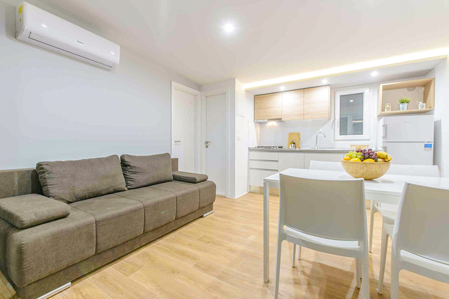 Mobile Home Premium Woonkamer Keuken