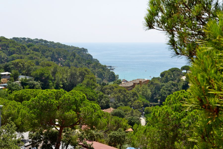Cala Canyelles Camping for caravans with sea views Comfort Pitches