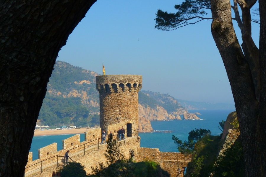 Torre del castillo de Tossa
