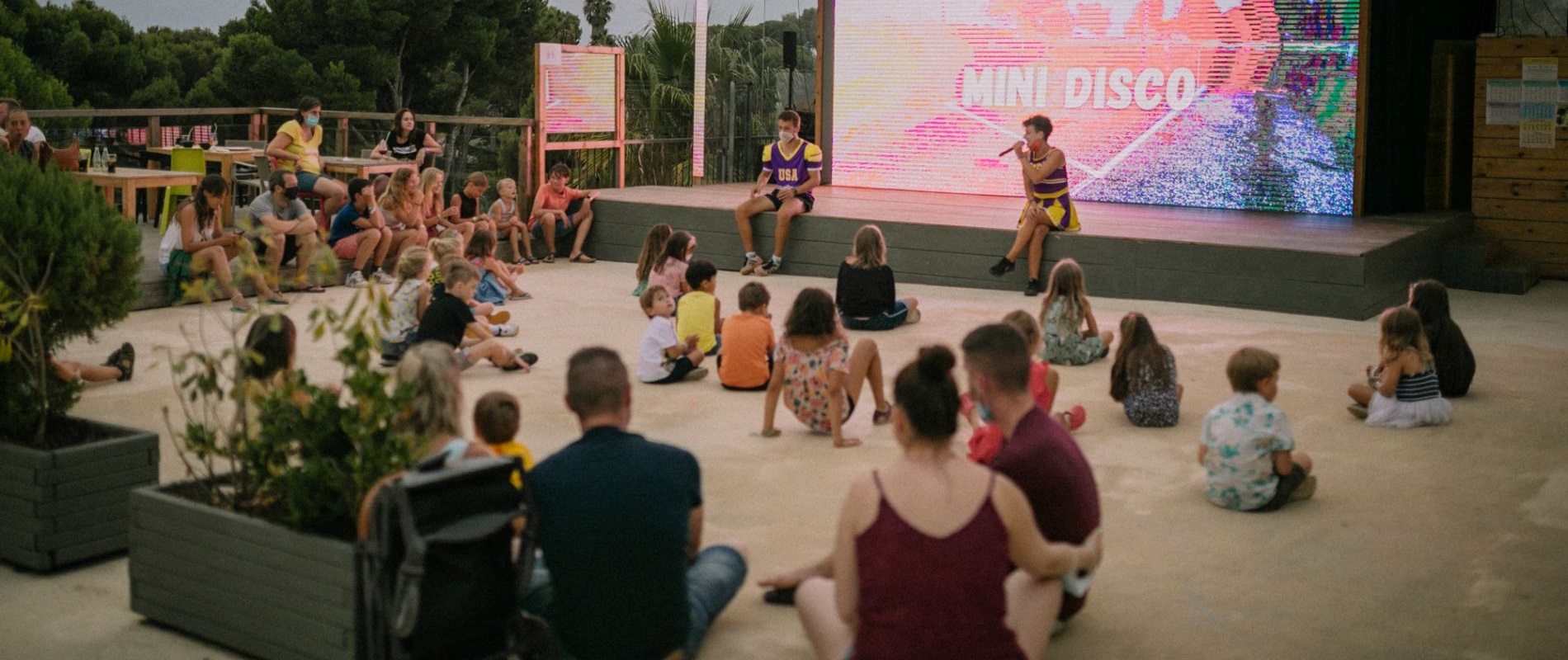 Camping med underholdning og aktiviteter for hele familien