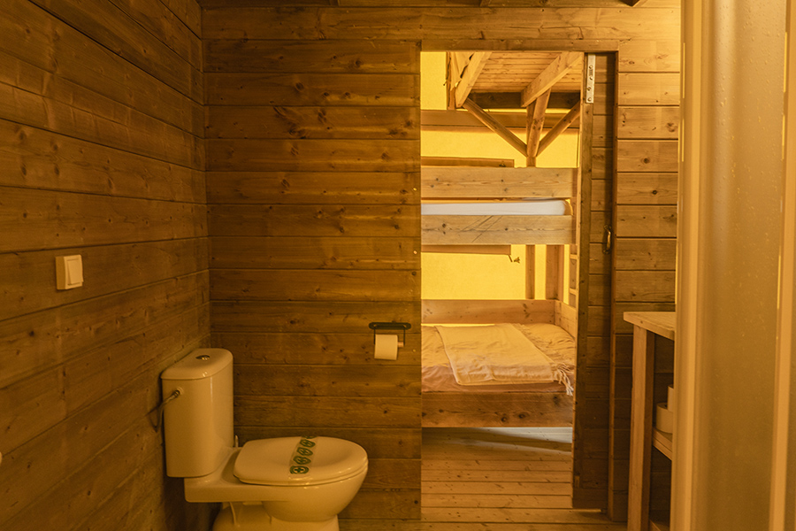 Camping Senia Riu Terraza glamping XL para grupos