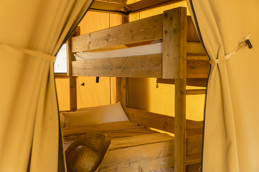 Camping Sènia Riu Terraza Glamping XL para grupos