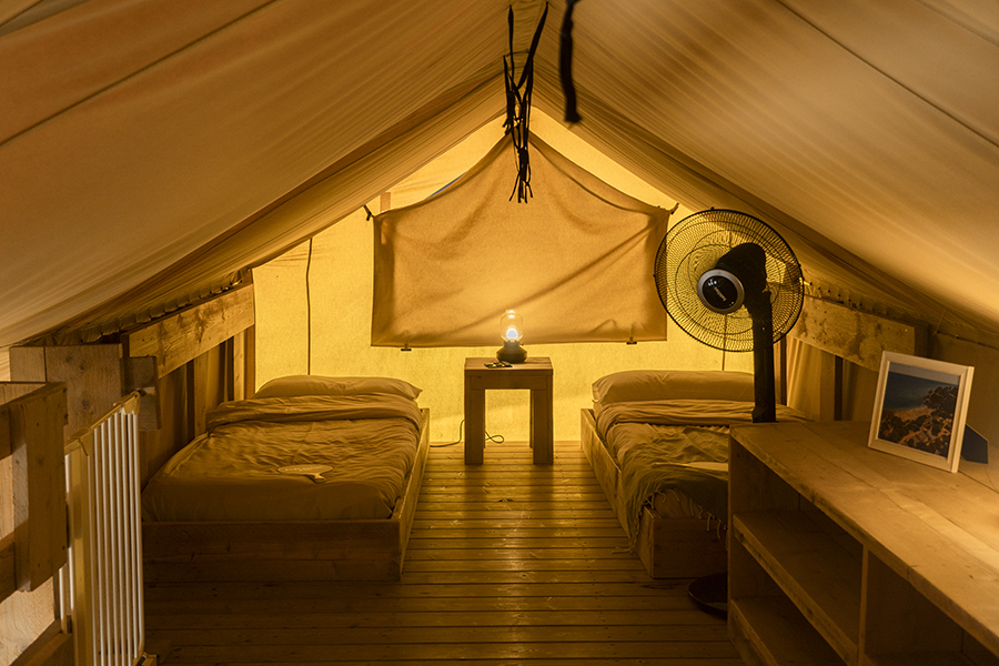 Camping Sènia Riu Terraza Glamping XL para grupos