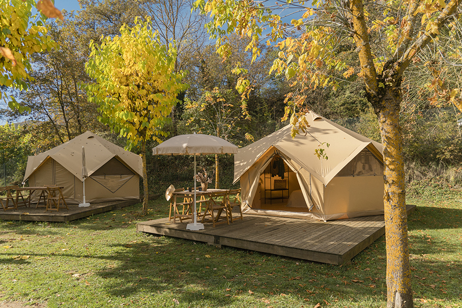 camping senia rupit montaña alojamientos unicos y naturaleza