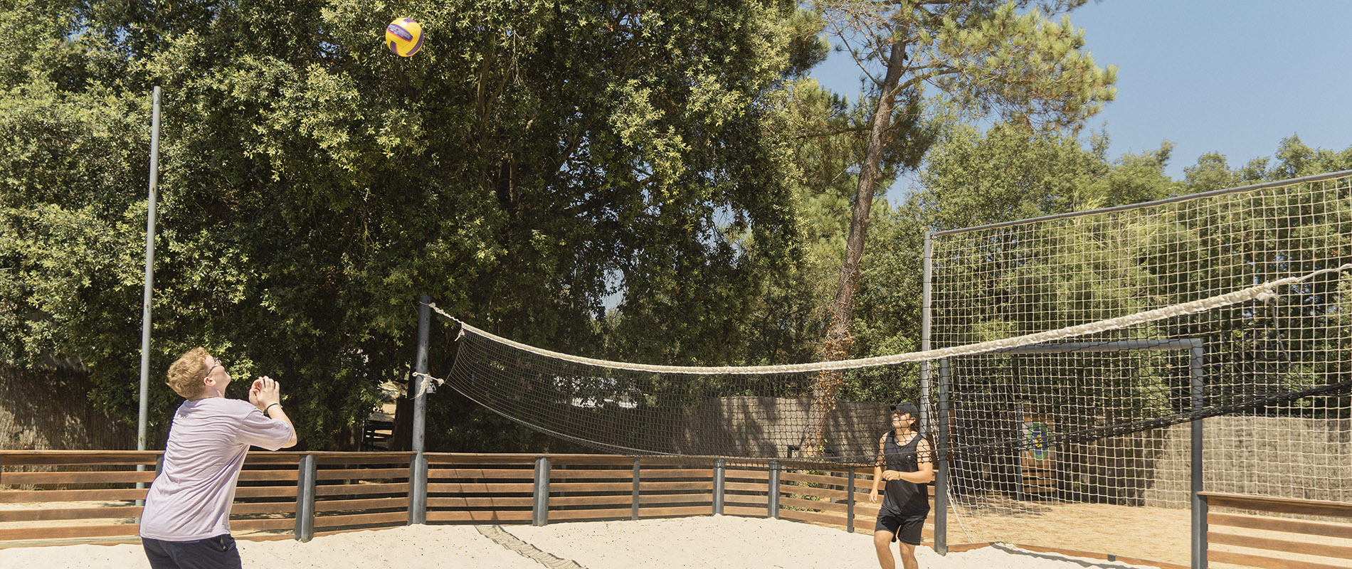 Camping Cala Gogo  Volleyball en la playa