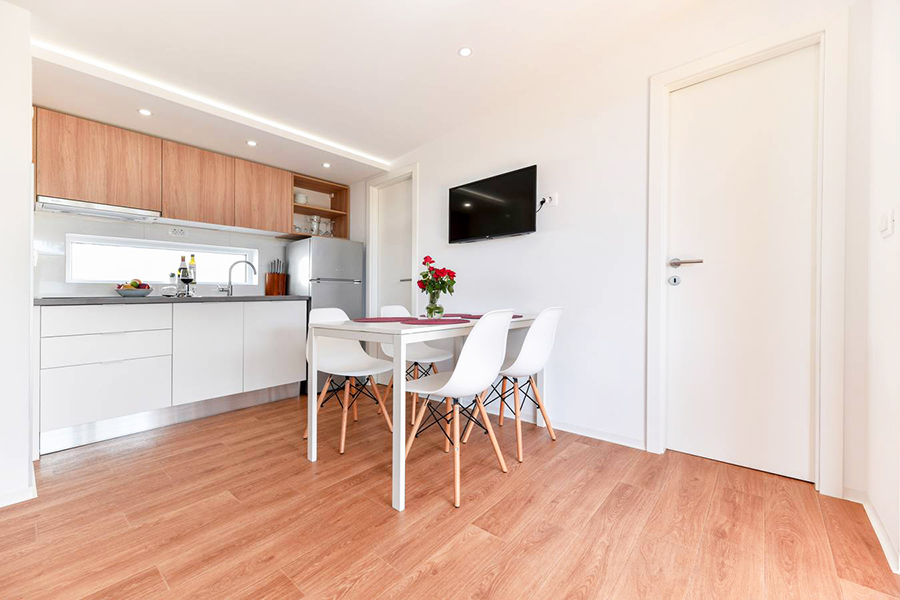 Mobile Home 3 slaapkamers keuken eetkamer