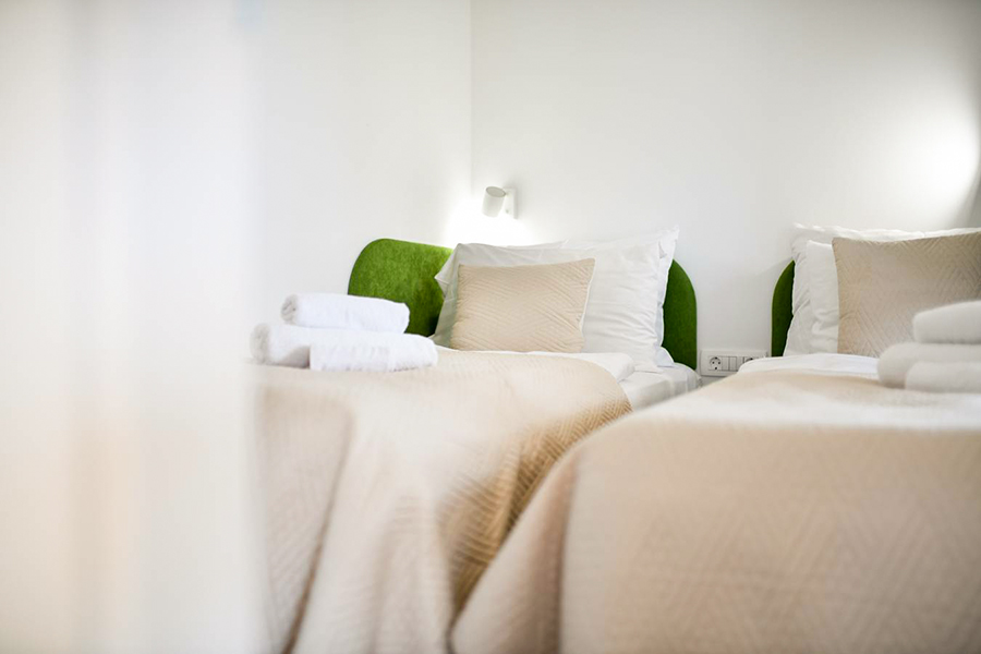 Mobile Home 3 slaapkamers met individuele bedden