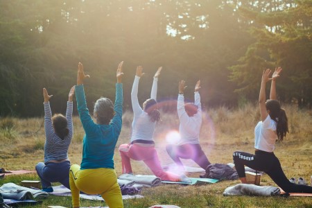 Camping con yoga Cala Canyelles