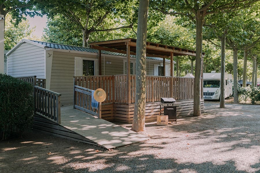 campings senia accesibilidad mobilhome access