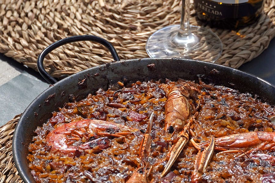 campings senia platos locales