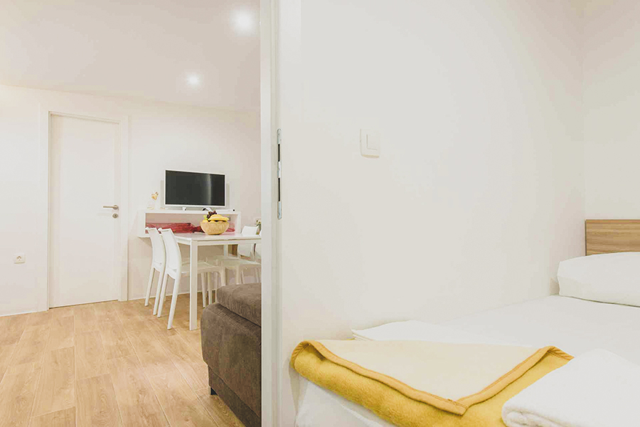 Mobile Home Premium slaapkamer